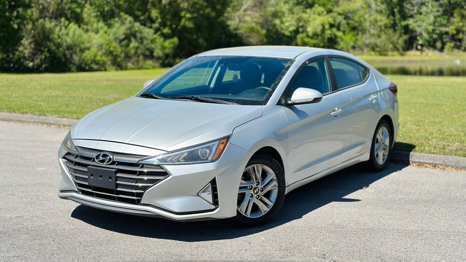 2019 Hyundai Elantra for rent in Jacksonville, FL — exterior